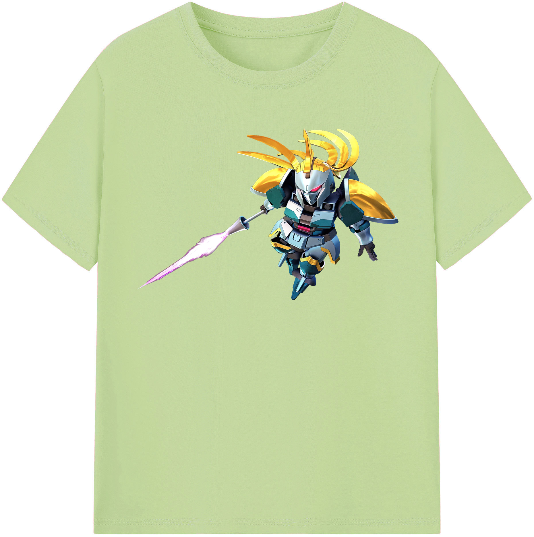 （画像用） 機動戦士ガンダム Mobile Suit Gundam 綿100％半袖Tシャツ（フロントプリント）